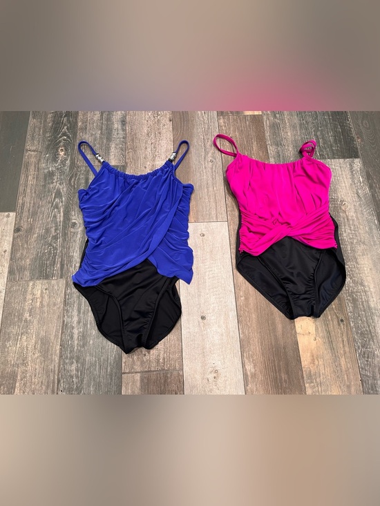 Magicsuit Other - MagicSuit -Set Of 2- Sz 8 One Piece Swimsuits Slimming Lisa Underwire
